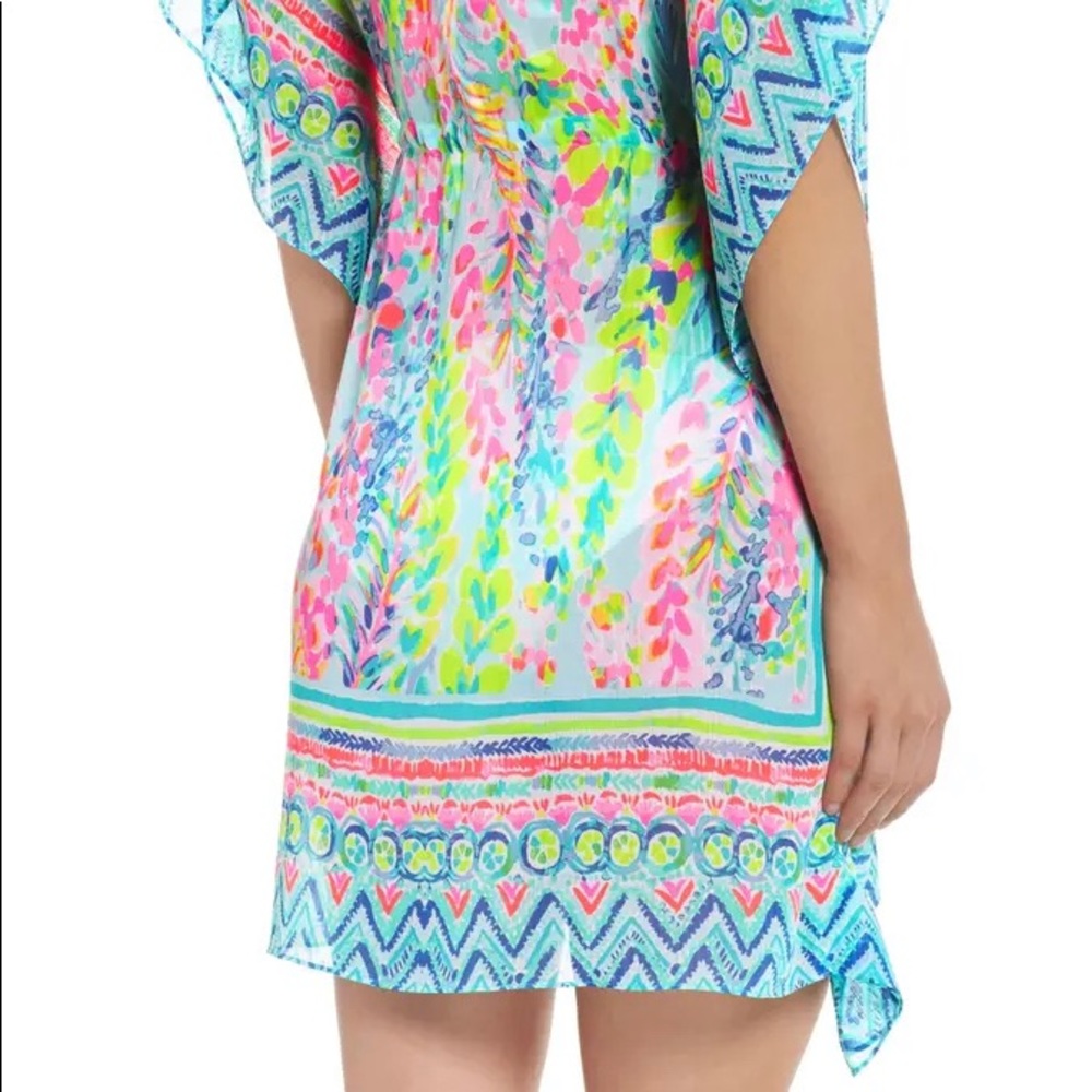 NWT Catch The Wave Gardenia Caftan/Coverup SM - Picture 6 of 11